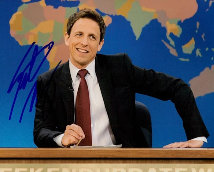 Seth Meyers autograph