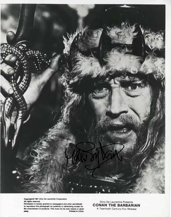 Max Von Sydow autograph