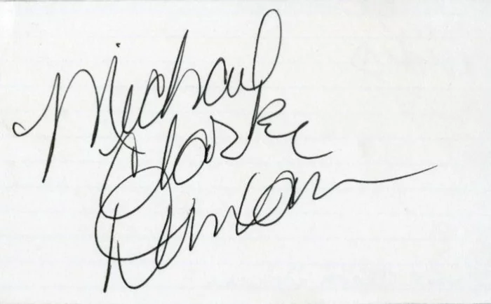 Michael Clarke Duncan autograph