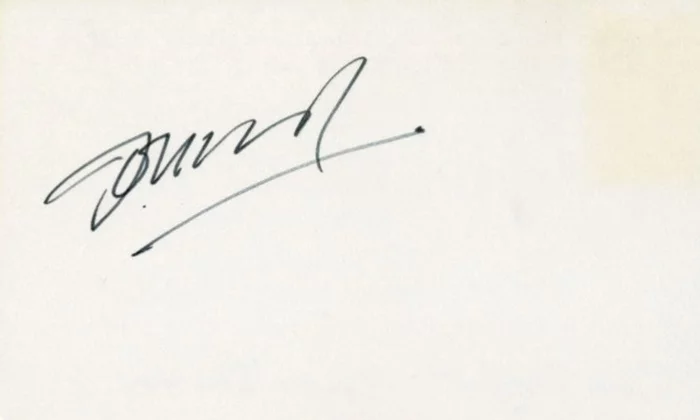 John Taylor autograph
