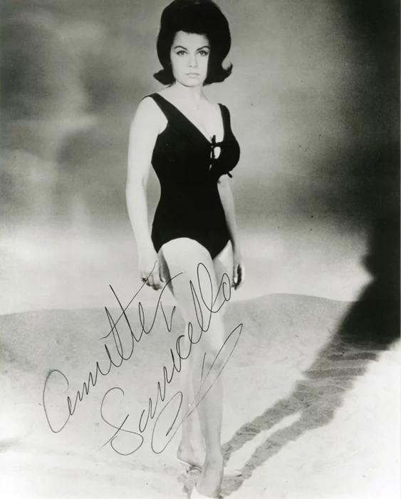 Annette Funicello autograph