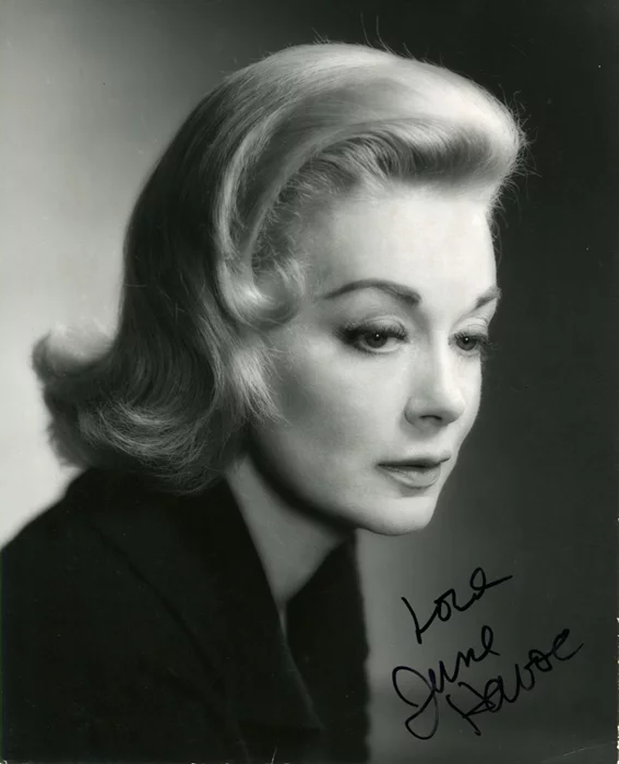 June Havoc autograph
