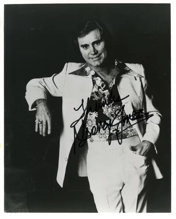 George Jones autograph