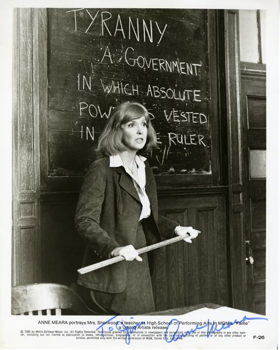 Anne Meara autograph