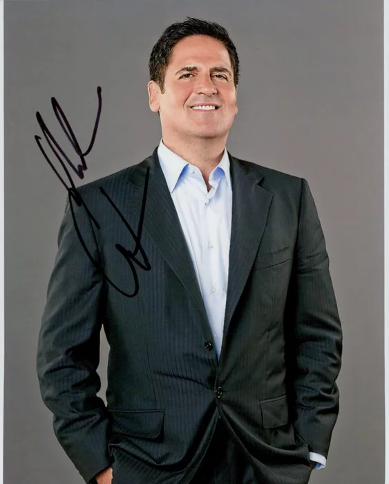 Mark Cuban autograph
