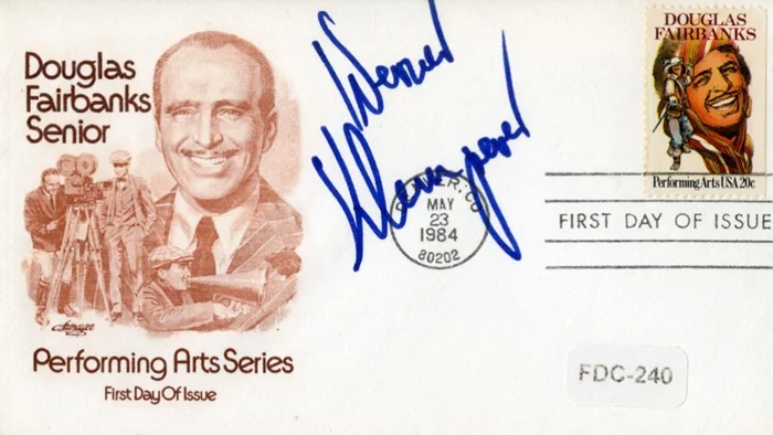 Werner Klemperer autograph