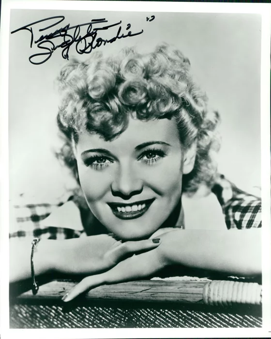 Penny Singleton autograph
