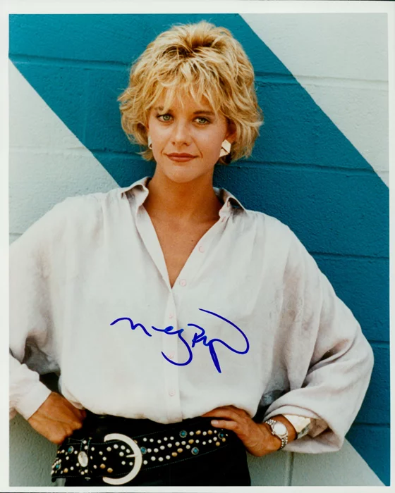 Meg Ryan autograph