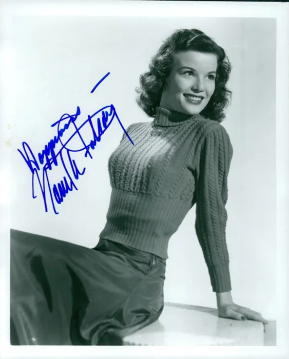 Nanette Fabray autograph