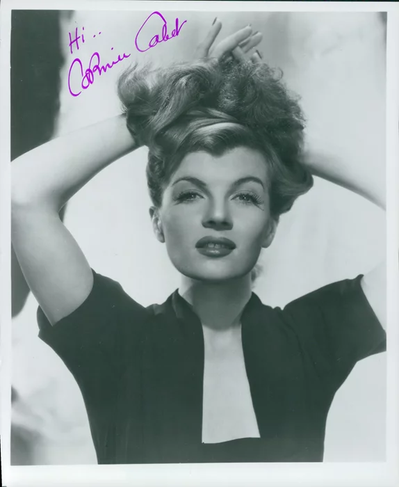 Corinne Calvet autograph