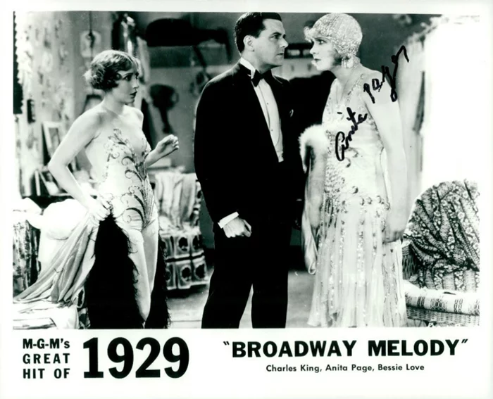 Anita Page autograph