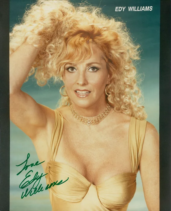 Edy Williams autograph