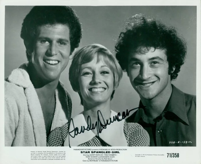 Sandy Duncan autograph