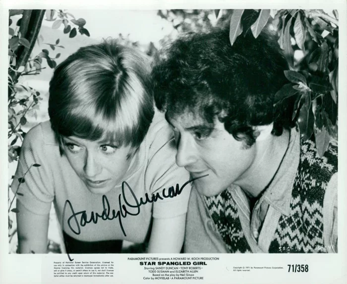 Sandy Duncan autograph