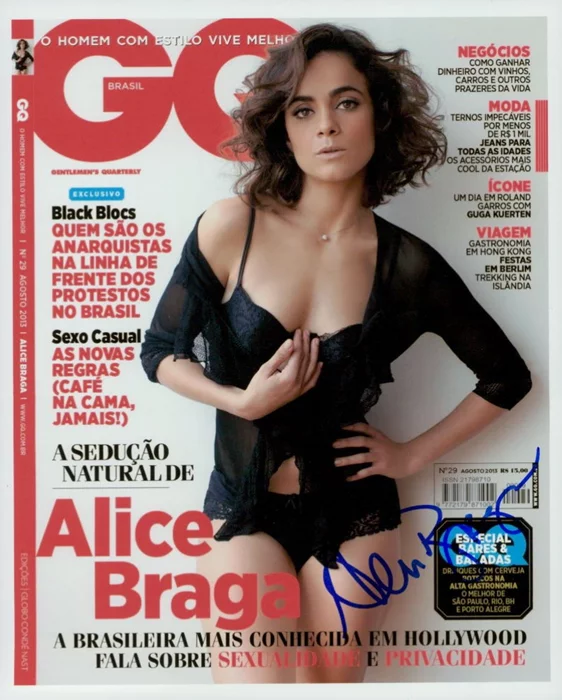 Alice Braga autograph