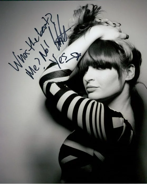Chantal Claret autograph