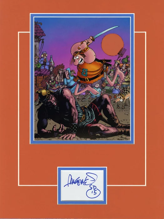 Sergio Aragones autograph