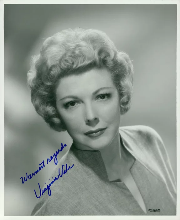 Virginia Vale autograph