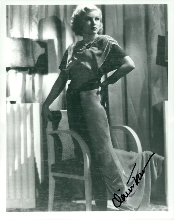 Claire Trevor autograph