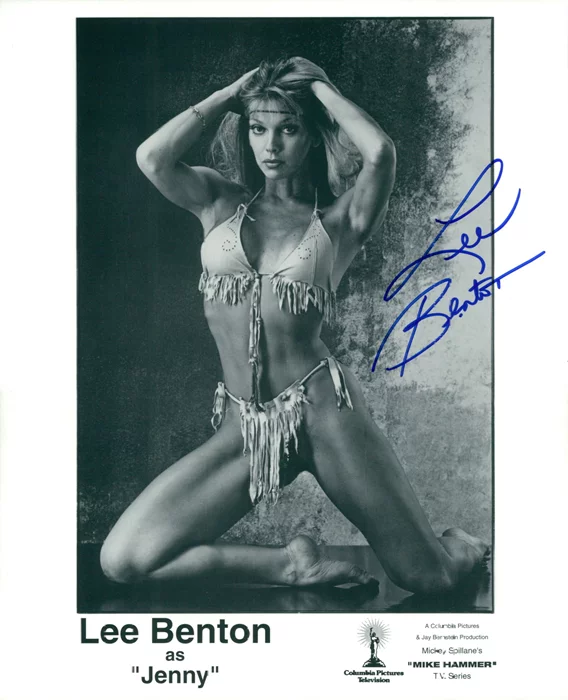 Lee Benton autograph