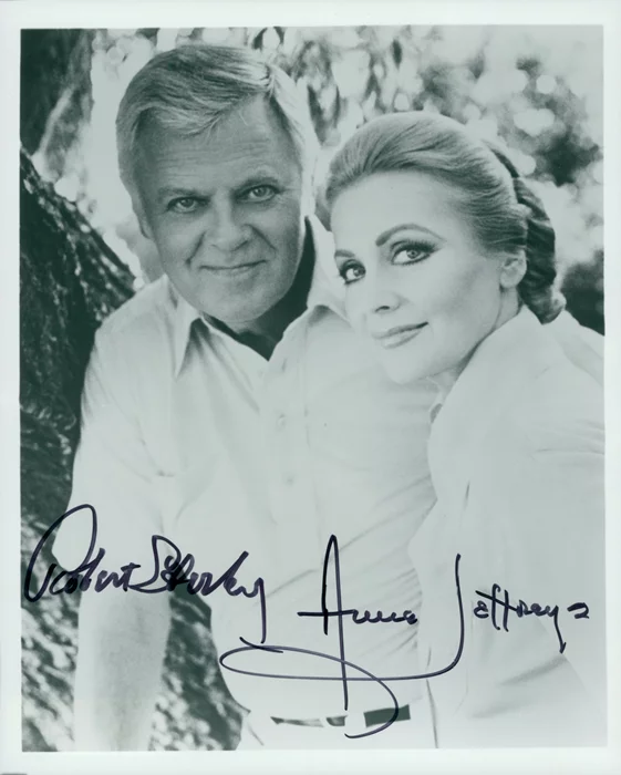 Anne Jeffreys & Robert Sterling autograph