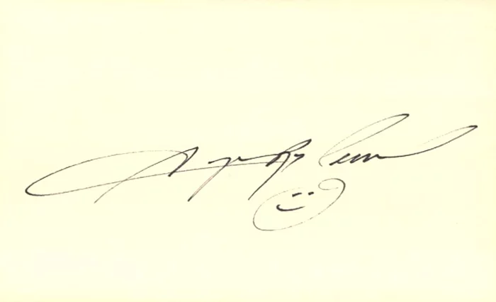 Sugar Ray Leonard autograph