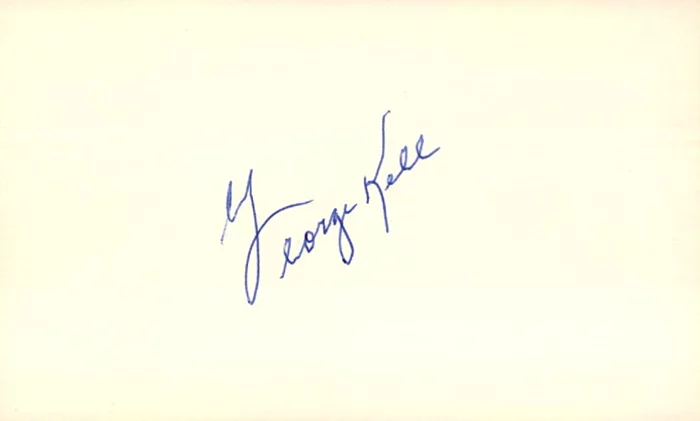 George Kell autograph