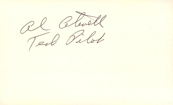 Al Atwell autograph