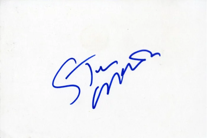 Steve Martin autograph