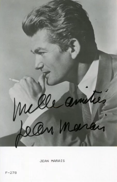 Jean Marais autograph