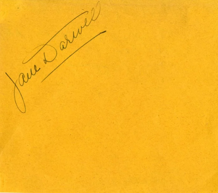 Jane Darwell autograph