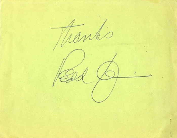 Redd Foxx autograph