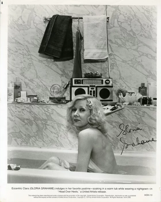 Gloria Grahame autograph