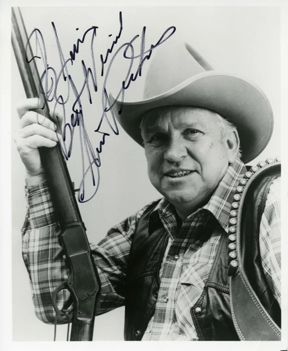 Slim Pickens autograph
