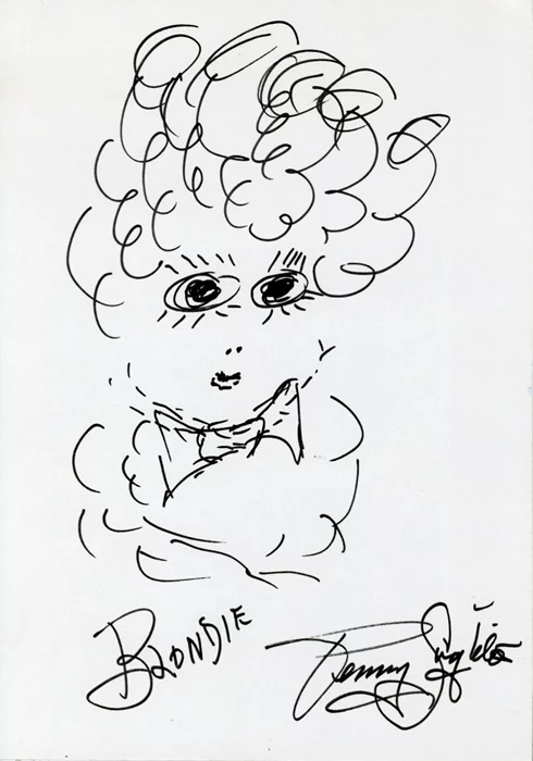 Penny Singleton autograph