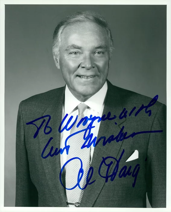 Alexander Haig autograph