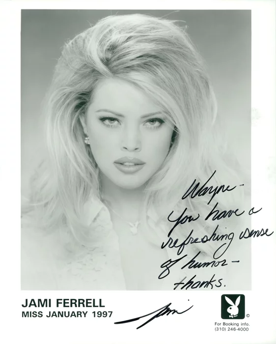 Jami Ferrell autograph