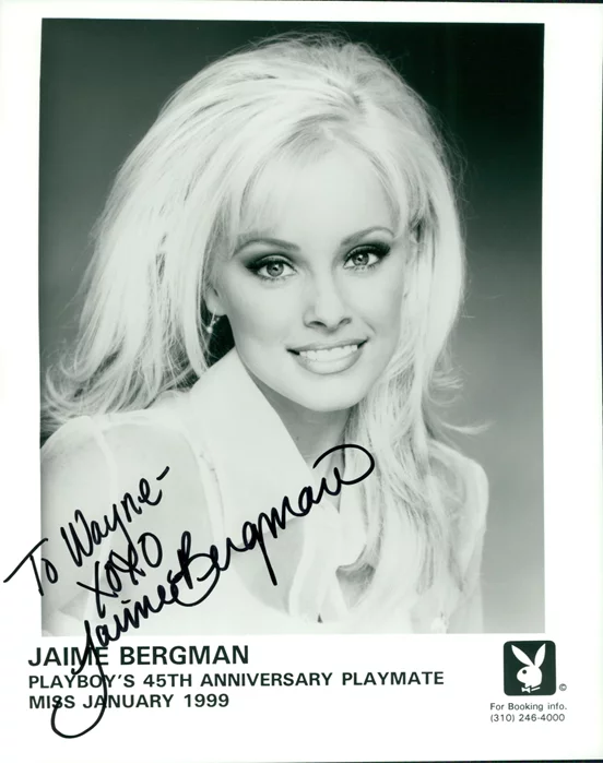 Jaime Bergman autograph
