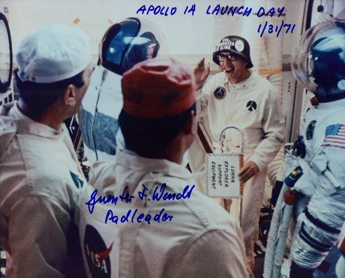 Guenter Wendt autograph
