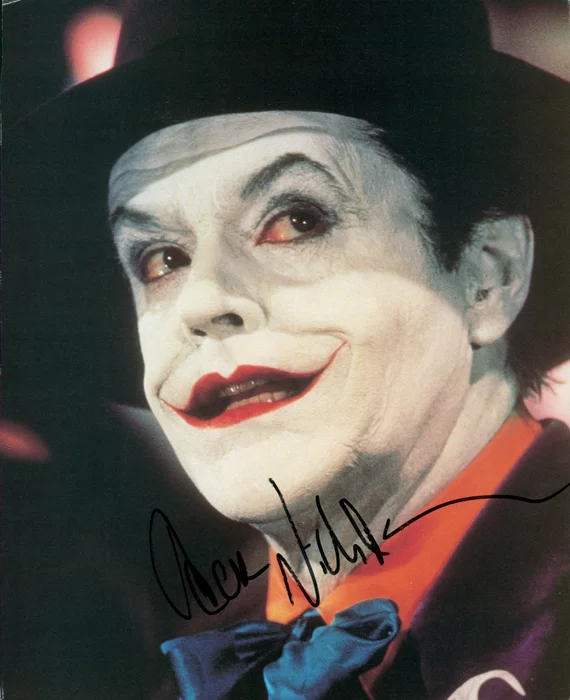 Jack Nicholson autograph