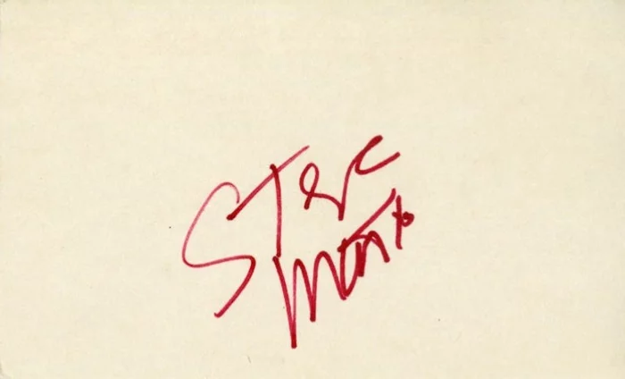 Steve Martin autograph