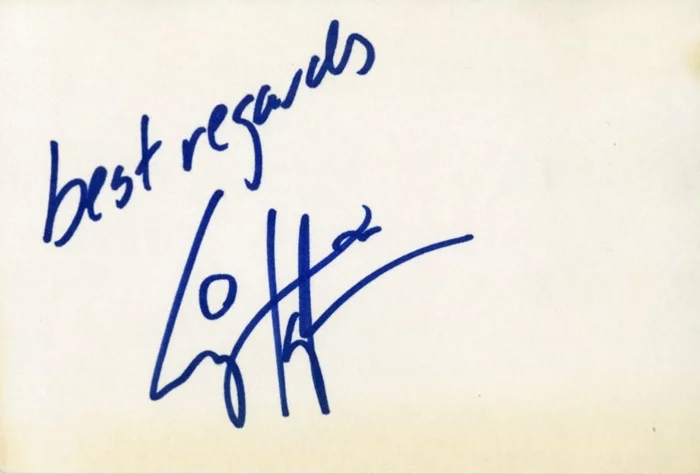 Enrique Iglesias autograph