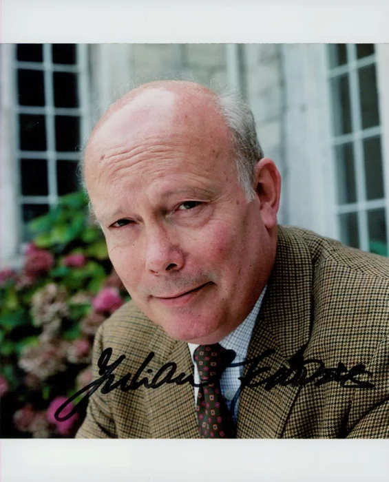 Julian Fellowes autograph