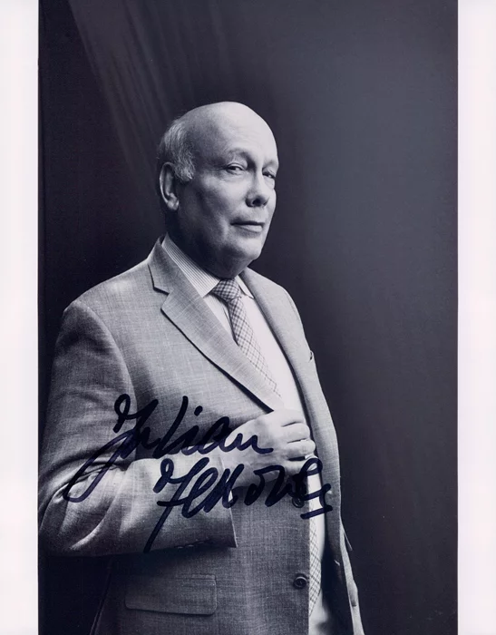 Julian Fellowes autograph