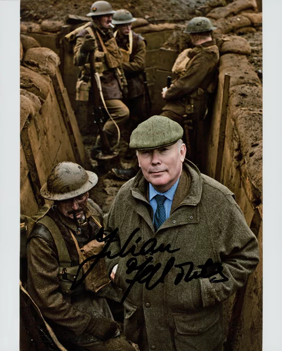 Julian Fellowes autograph