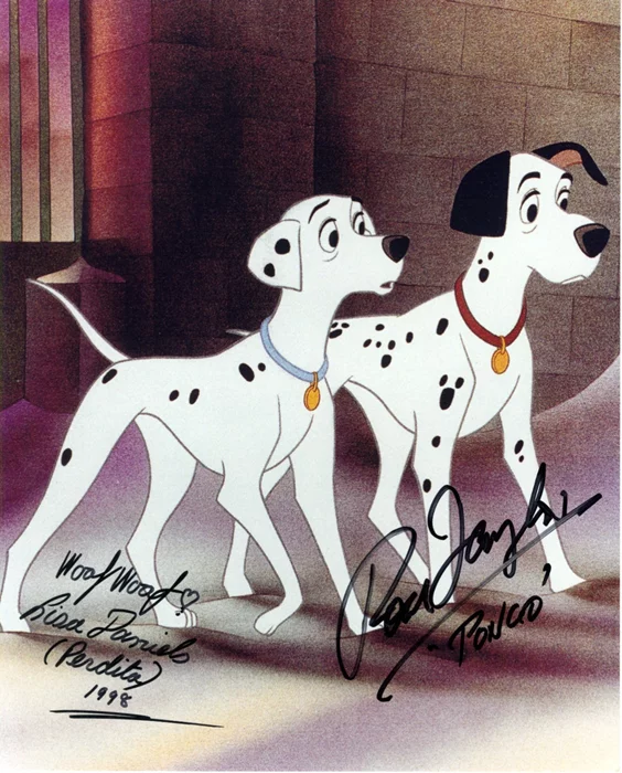 101 Dalmatians autograph
