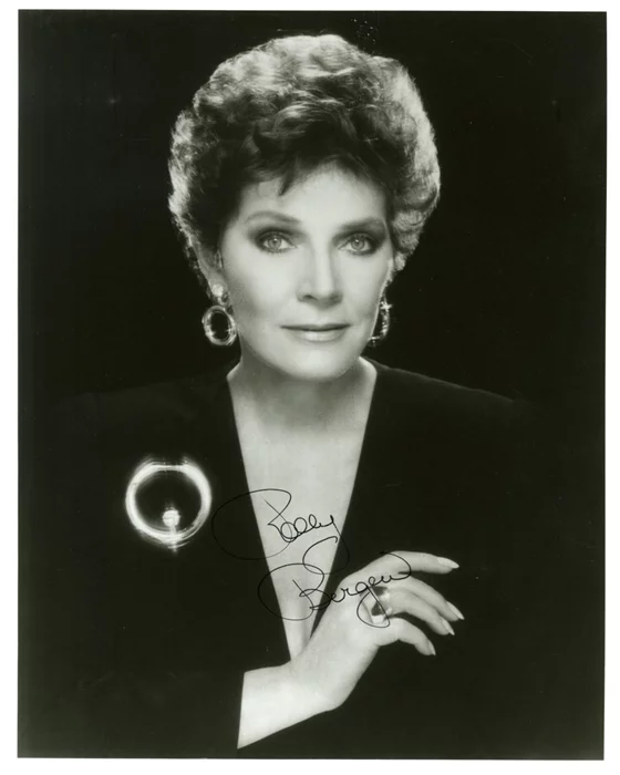 Polly Bergen autograph