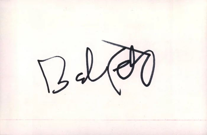 Balthazar Getty autograph
