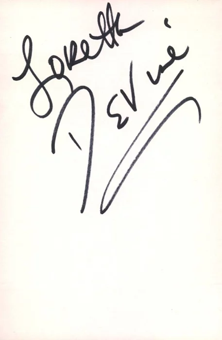 Loretta Devine autograph