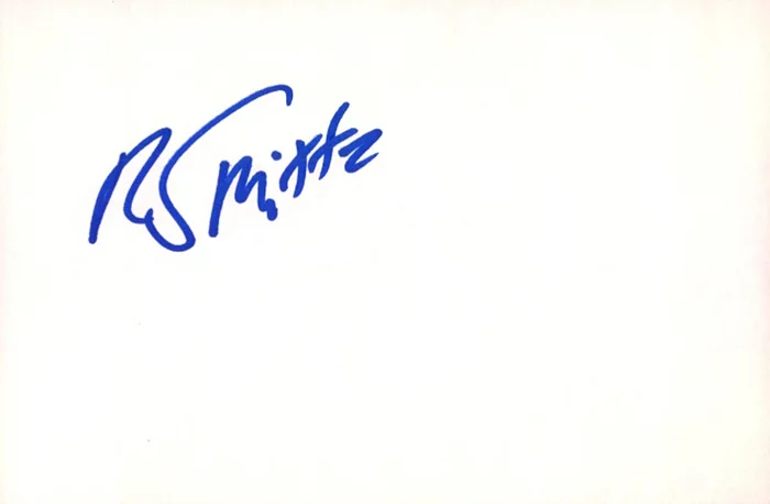 RJ Mitte autograph